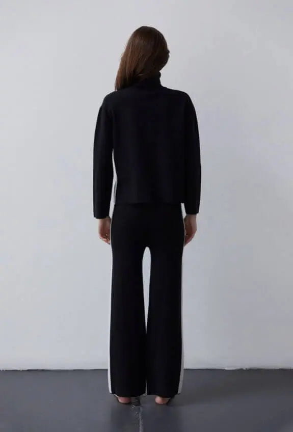 Sage Turtleneck Sweater Two Piece Set