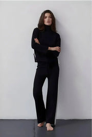 Sage Turtleneck Sweater Two Piece Set