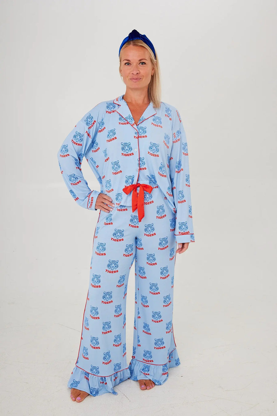 Auburn Turndown Tigers Gameday Pajamas SidelineLUX
