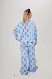 Auburn Turndown Tigers Gameday Pajamas SidelineLUX