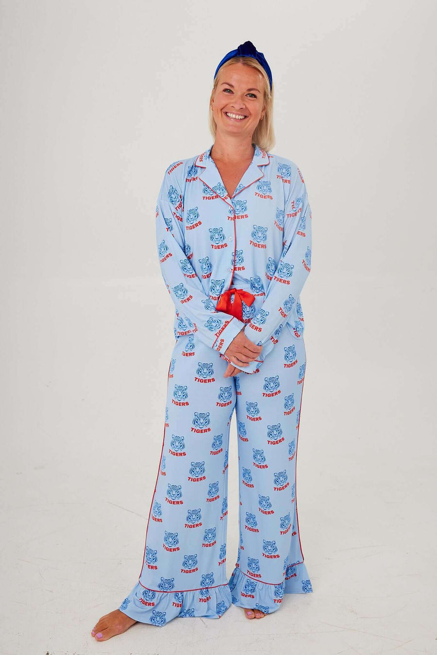 Auburn Turndown Tigers Gameday Pajamas SidelineLUX