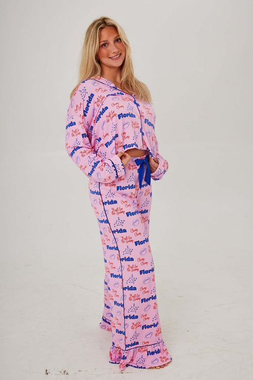 Florida Sleepy Gator Gameday Pajamas SidelineLUX