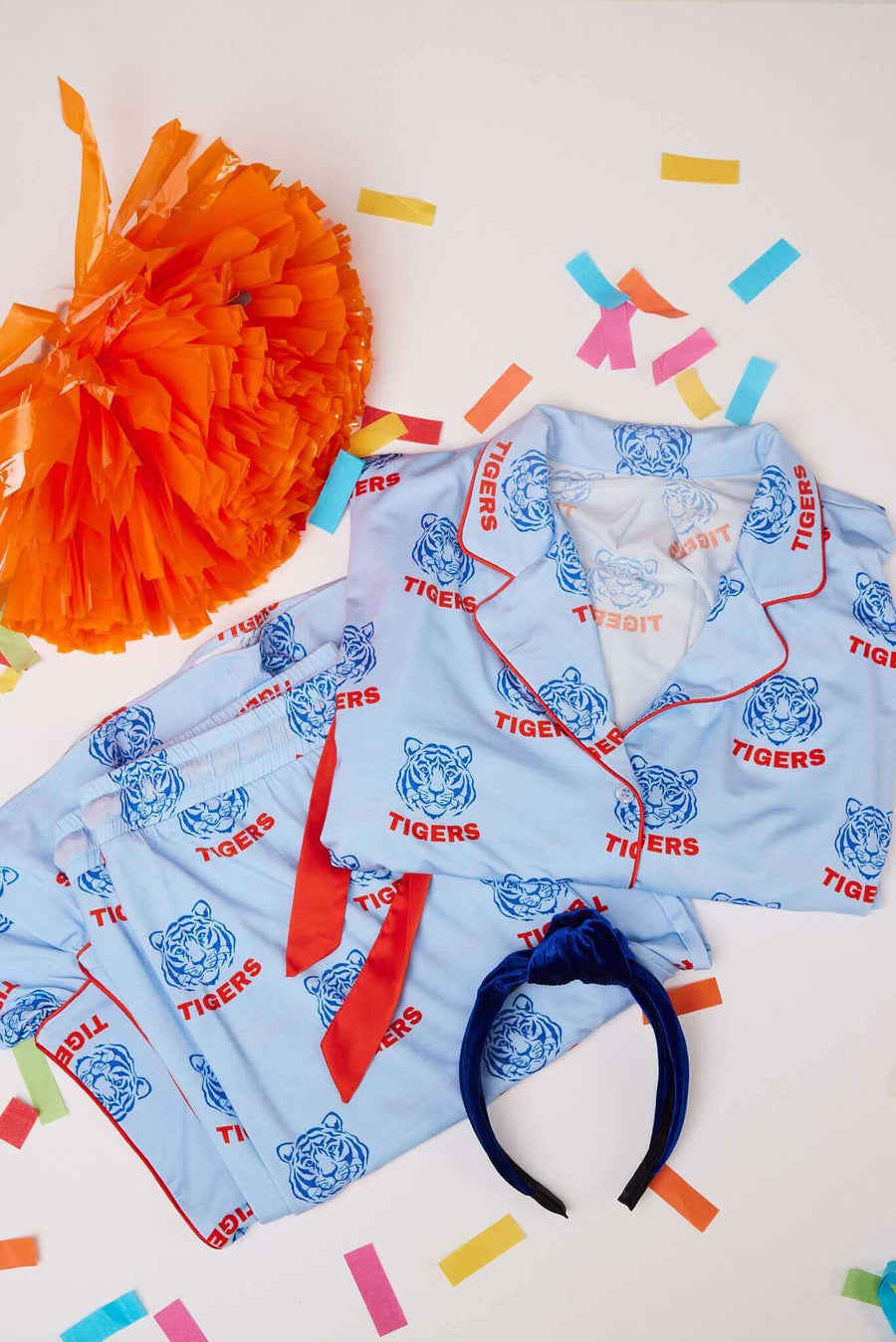 Auburn Turndown Tigers Gameday Pajamas SidelineLUX