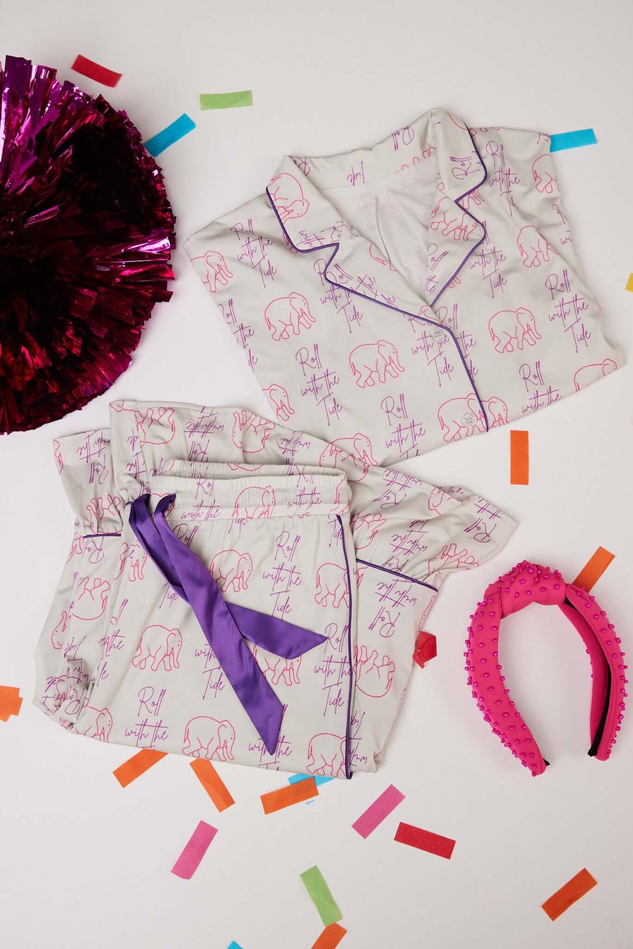 Alabama Bama Beauty Rest Gameday Pajamas SidelineLUX