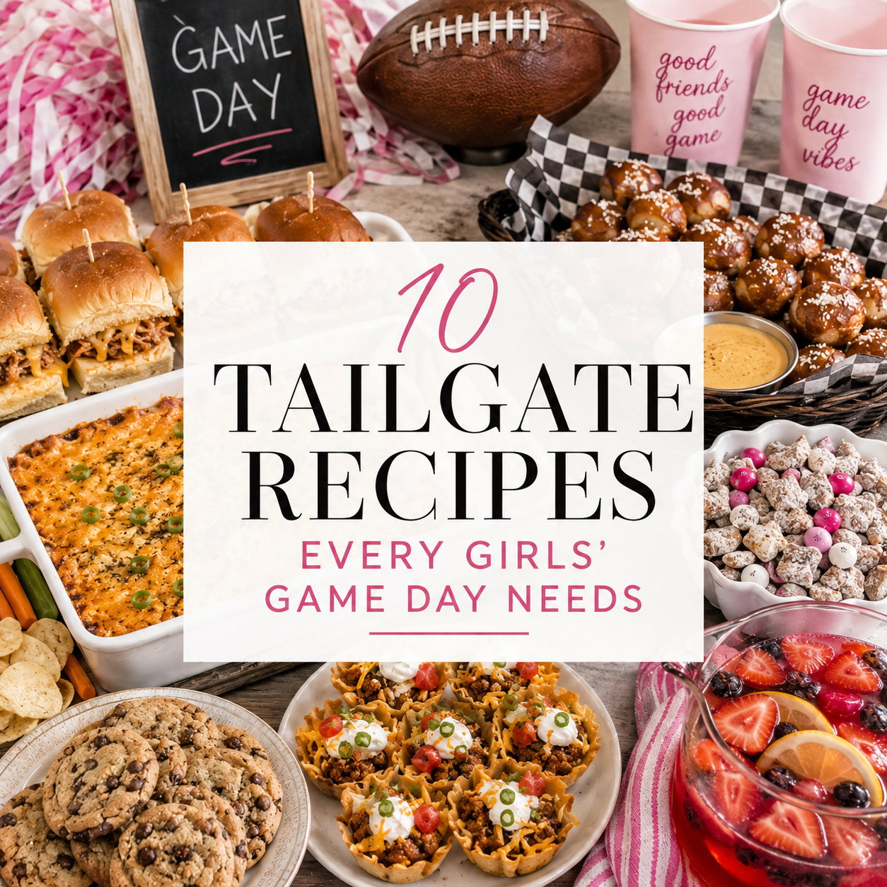 10 Tailgate Recipes Every Girls’ Game Day Needs