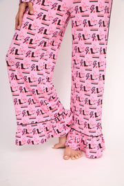 Stomping Ground Pajama Set - Red and Black SidelineLUX