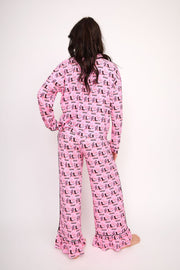 Stomping Ground Pajama Set - Red and Black SidelineLUX