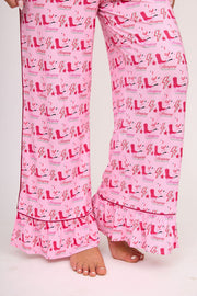 Stomping Ground Pajama Set - Crimson and Grey SidelineLUX