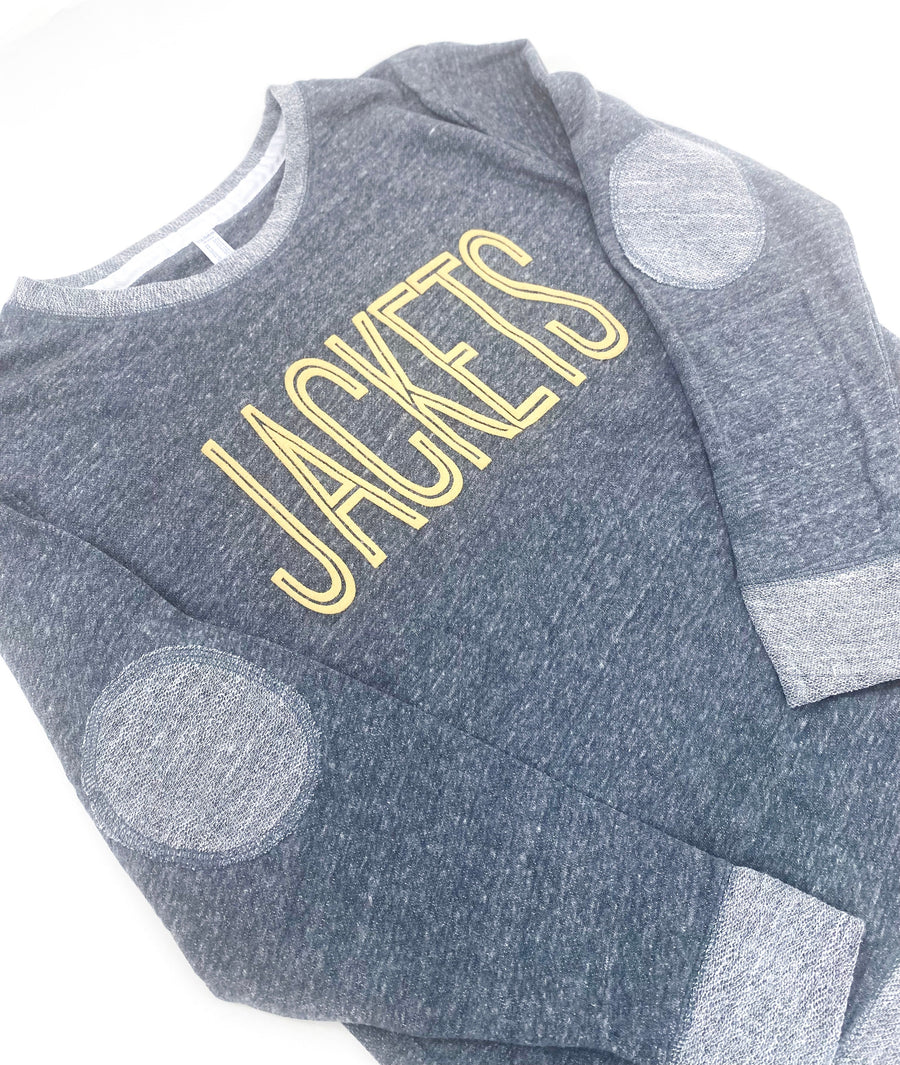 Jackets Puff Elbow Patch Pullover SidelineLUX