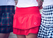 Ruffle Skirt Solid - Capri