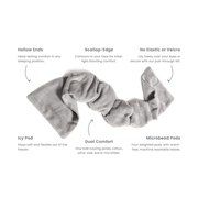 Bone Weighted Sleep Mask - Eye Mask nodpod